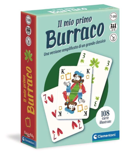 Clementoni - Il Mio Primo Burraco - gioco di carte